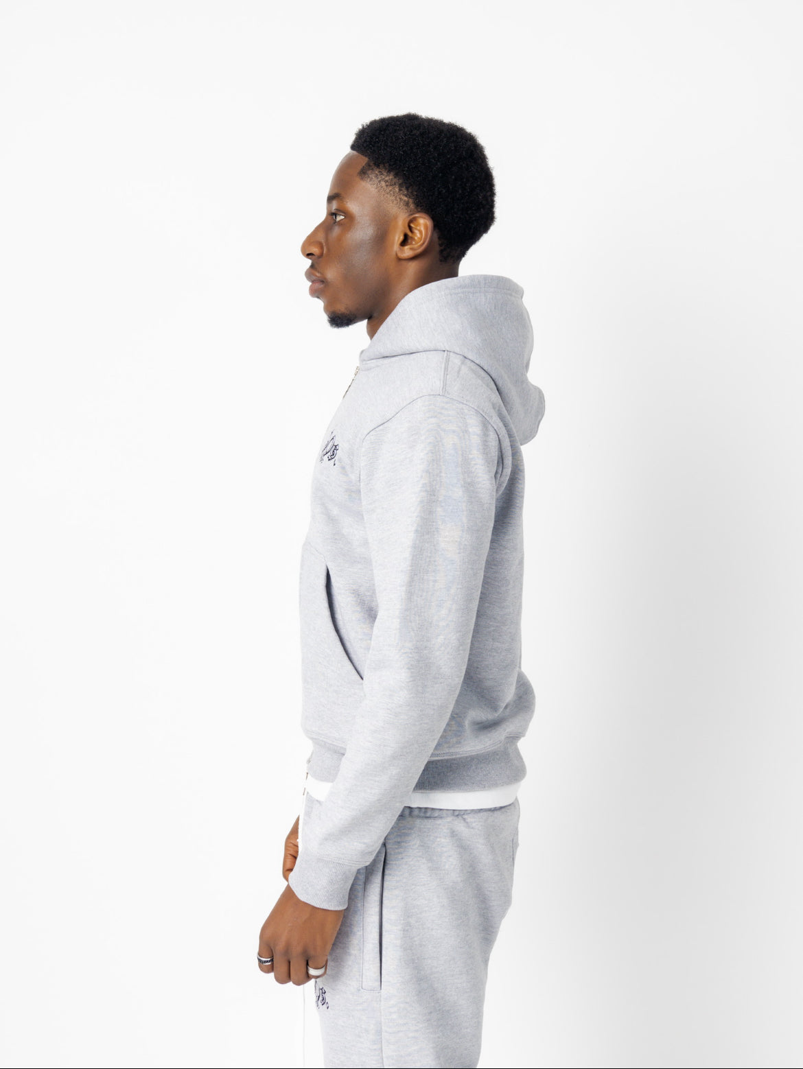 Grey Cloud Nine Hoodie
